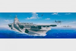 Aircraft Carrier USS Ticonderoga CV-14 - 1:350