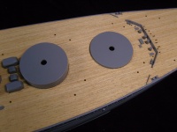Wooden Deck for 1/350 IJN Musashi - Tamiya 78016