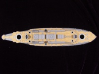 Wooden Deck for 1/350 Russian Battleship Knyaz Suvorov - Zvezda 9026 - 1/350
