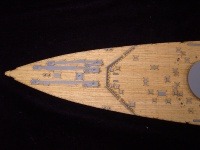 Holzdeck für 1:350 HMS Prince of Wales - Tamiya 78011