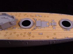 Holzdeck für 1:350 HMS Dreadnought - Zvezda 9039