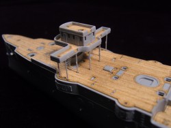 Holzdeck für 1:350 Russischen Kreuzer Varyag - Zvezda 9014
