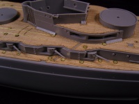 Holzdeck für 1:350 SMS König inkl. Fotoätzteilen - ICM S.001 - 1:350