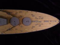 Holzdeck für 1:350 SMS Kronprinz inkl. Fotoätzteilen - ICM S.003 - 1:350
