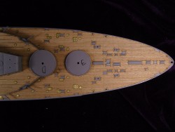 Wooden Deck with PE for 1/350 SMS Großer Kurfurst - ICM S.002 - 1/350