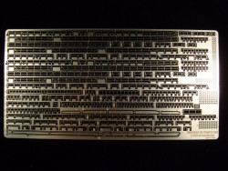 Photo-Etched  Railings for 1/350 Yamato - Tamiya 78025 - 1/350