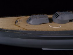 Fotogeätzte Reling für 1:350 IJN Yamato - Tamiya 78025 - 1:350
