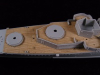 Wooden Deck for 1/350 USS San Francisco CA-38 1944 - Trumpeter 05310 - 1/350