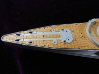 Wooden Deck for 1/350 Russian Battleship Sevastopol - Zvezda 9040 - 1/350