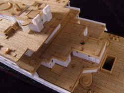 Wooden Deck for 1/400 RMS Titanic - Academy 14215