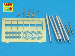Barrel Set for 1/144 Fletcher Class Destroyer - Revell 05091 - 1/144