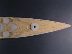 Wooden Deck for 1/350 HMS Repulse - Trumpeter 05312 - 1/350