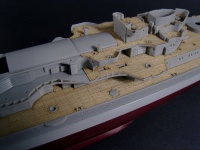 Holzdeck für 1:350 DKM Prinz Eugen - Trumpeter 05313 - 1:350