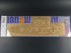 Wooden Deck for 1/350 USS New Jersey BB-62 - Tamiya 78017 / 78028