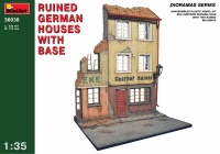 Ruined German Houses with Base - 1/35