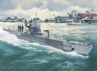 German U-Boat Type IIB (1943) - 1/144