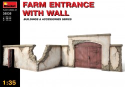 Farm entrance with Wall - 1/35