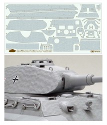 Zimmerit Coating Sheet for Tamiya King Tiger with Porsche Turret (35169)