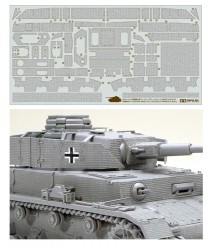 Zimmerit Coating Sheet for Tamiya Panzer IV Ausf. J (35181)