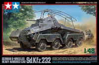 Sd.Kfz.232 - German 8 Wheeled Heavy Armored Car - 1/48