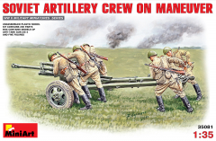 Sowjetische Artillerie Bedienung auf Manöver - 1:35