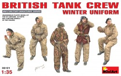 Britische Panzerbesatzung in Winteruniform - 1:35