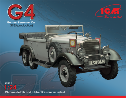 Mercedes Benz G4 - 1935 Production - German Staff Car - 1/24