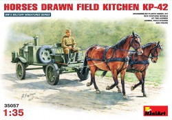 Soviet Horses Drawn Field Kitchen KP-42 - 1/35