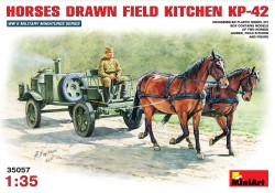 Soviet Horses Drawn Field Kitchen KP-42 - 1/35