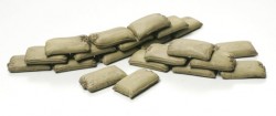 Brick Wall, Sand Bag and Barricade Set - 1/48