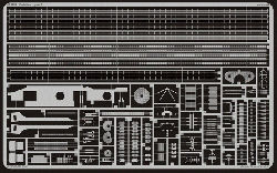 Photo-Etched Parts for 1/350 USS Fletcher DD445 - Tamiya 78012 - 1/350