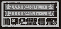 Fotoätzteile für 1:350 USS Fletcher DD445 - Tamiya 78012 - 1:350