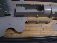 Holzdeck für 1:350 DKM Scharnhorst - Dragon 1040