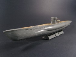 Holzdeck für 1:144 DKM U-Boot Typ VII C/41 - Revell 05100 - 1:144