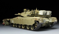 Israeli Main Battle Tank Merkava 3 BAZ with Mine Roller - 1/35