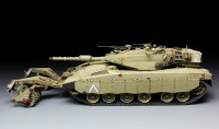 Israeli Main Battle Tank Merkava 3 BAZ with Mine Roller - 1/35