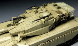 Israeli Main Battle Tank Merkava 3 BAZ with Mine Roller - 1/35