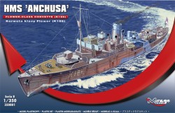 Flower Class Corvette K186 - HMS Anchusa - 1:350