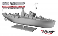 Flower Class Corvette K186 - HMS Anchusa - 1:350