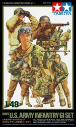 US Army Infantry GI and Tank-Crew Figure-Set - 1/48