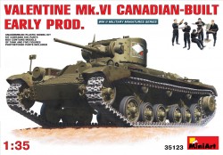 Valentine Mk. IV Canadian Build - Early Production with Crew - 1/35