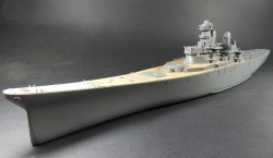 Holzdeck für 1:350 USS Missouri BB-63 1991 - Tamiya 78029
