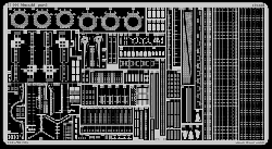 Photo-Etched Parts for 1/350 IJN Musashi - Tamiya 78004 / 78016 / 7803 - 1/350