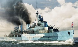 HMS Belfast 1942 - 1:350