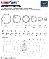 Plastic Circle Board A-Set