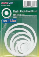 Plastik Kreise und Ringe - Set B