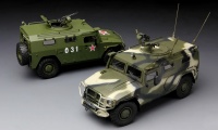 Russian Armored High-Mobility Vehicle GAZ-233014 STS Tiger - 1/35
