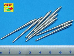 38cm Barrels for German Battleships Bismarck Class 8pcs - 1/350