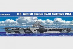 Aircraft Carrier USS Yorktown CV-10 - 1944 - 1:350