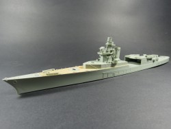 Wooden Deck for 1/350 USS Indianapolis CA-35 1944 - Academy 14107 - 1/350